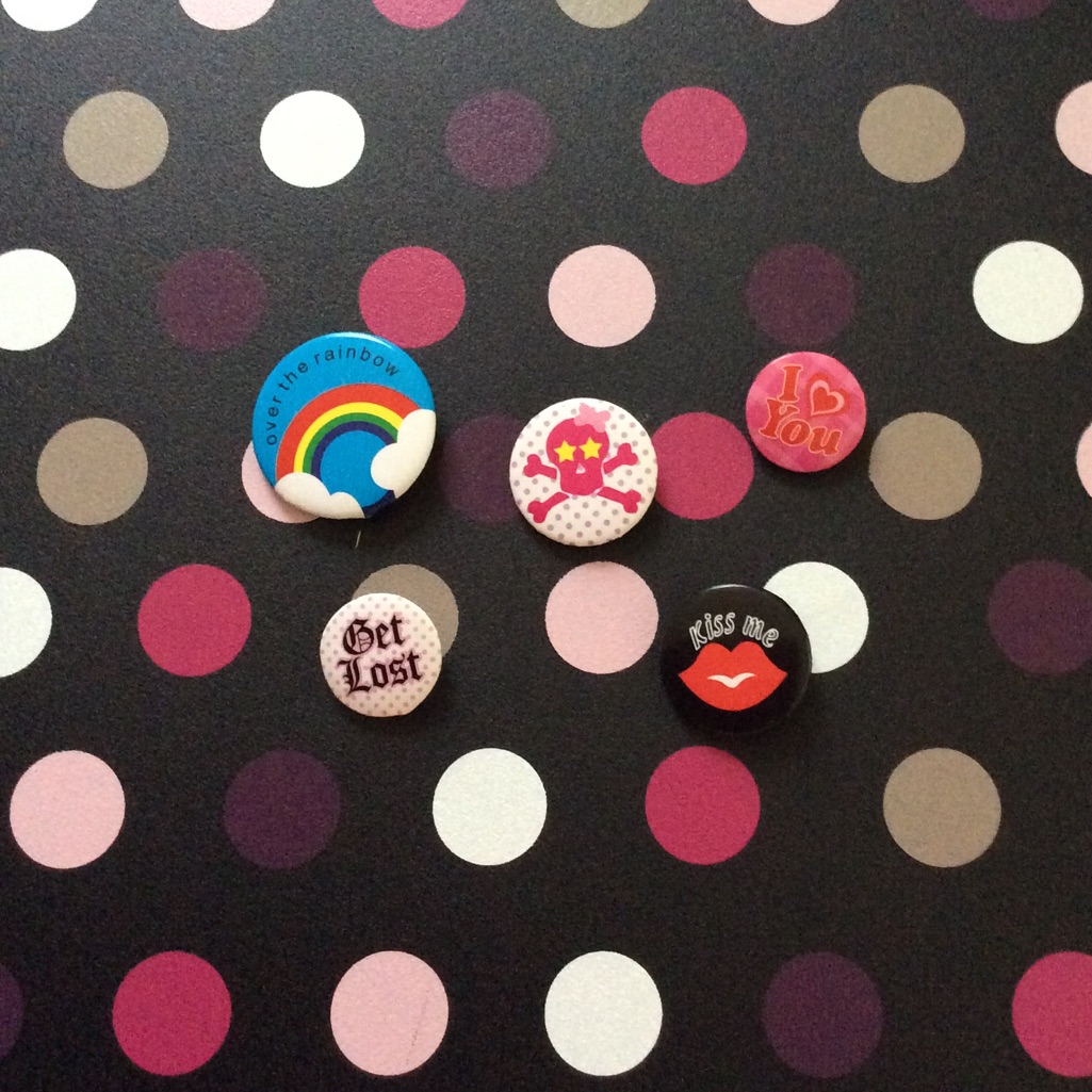 Five Assorted Pins
